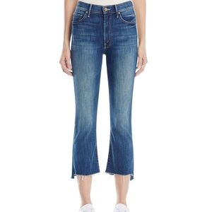 Mother denim- Insider crop step frey